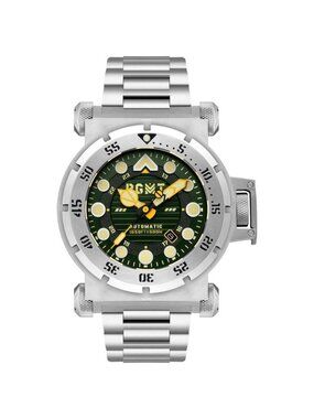 NWT Rgmt Centurion Automatic Green Dial Men's Watch
